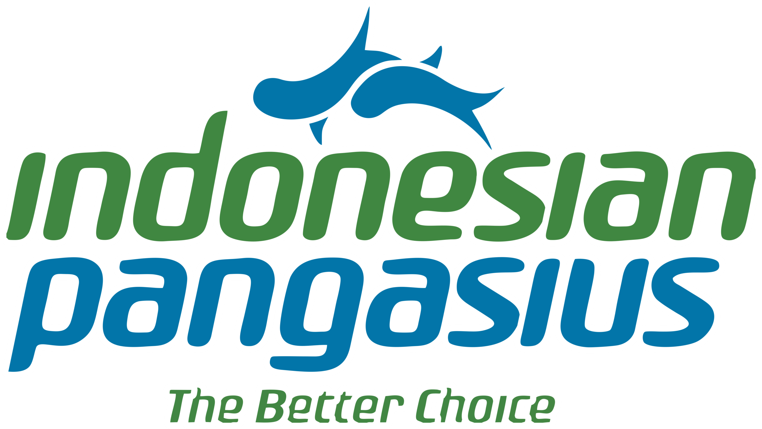 INDONESIAN PANGASIUS LOGO OUTER WHITE
